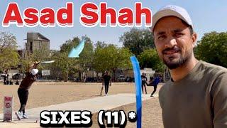 Asad Shah Ne Semi Final Me Bowlers Ko Rula Diya!  11 SIXES!!