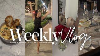 weekly vlog! new recipes + girls night out + gym routines + im lonely chat & more! allyiahsface vlog