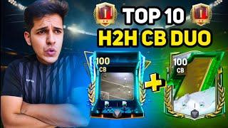 TOP 10 H2H CB DUOS FOR REACHING FC CHAMPION  1 IN FC MOBILE