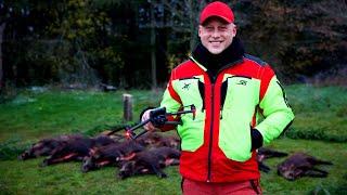 Die Drückjagd des Jahres bei Copterpro| Hunderte Hektar Schwarzdornen machen es den Hunden schwer!