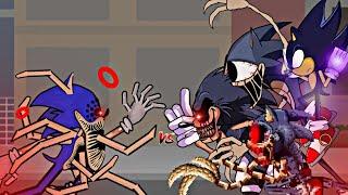 Sonic.omt Vs Sonic.eyx, Dark Sonic,Lord X COMPILATION DC2