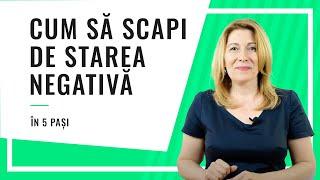 Cum să scapi de starea negativă în 5 pași