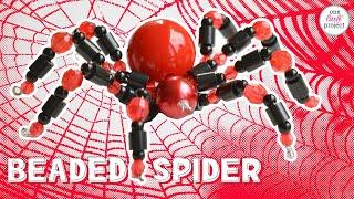 Beaded Spider Tutorial | Easy Wire Bead Spider Craft