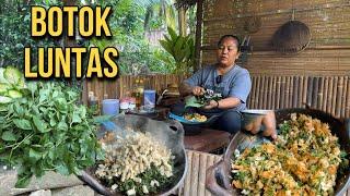 SIAPA YANG SUKA BOTOK DAUN LUNTAS || MASAK BOTOK LUNTAS