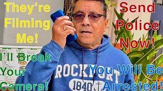 PowerTripping Fools Gets Checked After Threatening Us With Arrest For Refusing To Stop Filming