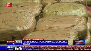 Peredaran 142,8 Kilogram Ganja Jaringan Aceh-Jakarta Terbongkar