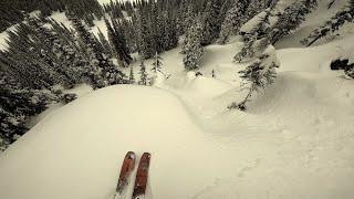 Backcountry Freeride in the Cariboo Mountains