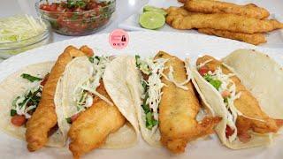 TACOS DE PESCADO 