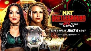 WWE Women’s NXT BATTLEGROUND 2024 Higlights | SiteMorgan