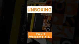 PwC India Welcome Kit Unboxing | CA Fresher First Day Experience! #futurecareers #ca #cafreshers