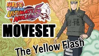 Naruto Ultimate Ninja 5 (PS2) - 4th Hokage Moveset (Minato)