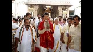 Nara Chandrababu Naidu Tirumala Visit