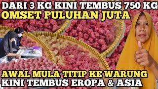 IBU HEBAT ! DARI CUMA TITIP WARUNG 3 KG KINI PRODUKSI 750 KG OMSET PULUHAN JUTA ! IDE BISNIS RUMAHAN