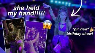 Ariana Grande Sweetener World Tour *PIT VIEW* SHE HELD MY HAND!!!