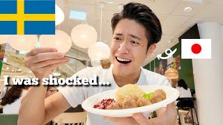 Japanese guy visits Sweden for the first time