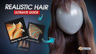 How to Easily Create Realistic Hair using the New Hair tools in Blender