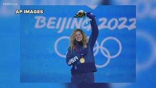 Locals celebrate Connecticut native Lindsey Jacobellis' gold Olympic win