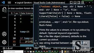 How To use Logical Operators in Python conditional statements