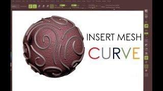 ZBrush - Insert Mesh Curve