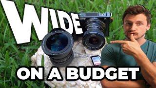 Wide on a Budget? Ultra wide angle lenses for cheap Sony e-mount!