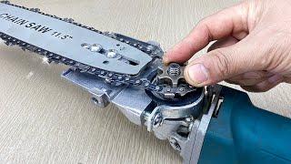 Why at 50 i didn't learn this secret! Most useful angle grinder ideas little known