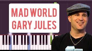 Mad World  Easy Piano Tutorial - Gary Jules #pianotutorial #easypiano