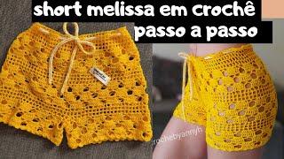 SHORT MELISSA IN CROCHET - STEP BY STEP