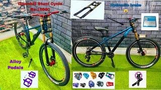 How to Build Cheapest Downhill Dual Suspension MTB stunt cycle at Cheapest price 20K #mtb #stunt #c