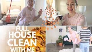Full House Clean with Me | Speed cleaning for mommies |