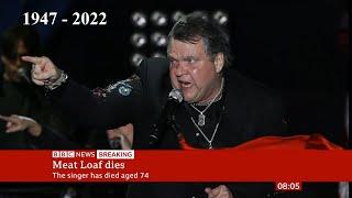 Meat Loaf (Michael Lee Aday) passes away (1947 - 2022) (1) (USA) - BBC News - 21st January 2022