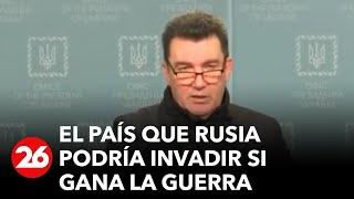 ¿A quién podría invadir a futuro?: Ucrania señala el país que Rusia podría invadir si gana la guerra