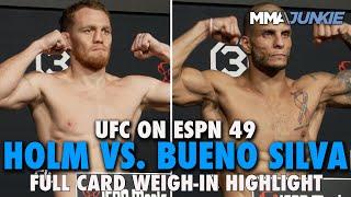 UFC on ESPN 49 Official Weigh-In Highlights: Co-Main Event Fighter Needs Extra Time