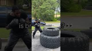 Tires never stood a chance  #boxingtraining #boxingtok #boxing  #kesfet