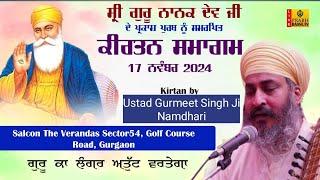 Live ! Guru Nanak Dev Ji Parkash Purab 2024 | Salcon The Verandas Sec 54, Golf Course Road, Gurgaon