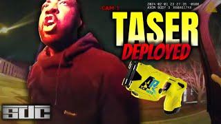 Suspect Attacks Cops, Gets Tased