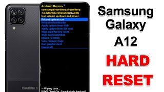 SAMSUNG A12 FACTORY RESET | NOT WORK FIX | SAM-A125F HARD RESET