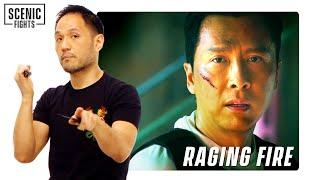 Knife Expert Breaks Down Donnie Yen's Raging Fire Fight Scene with Nicholas Tse | Scenic Fights