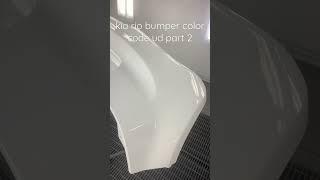 kia rio bumper color code ud part 2 #carrefinish #sikkens #ofwcanada #carpainting #satajet #reels