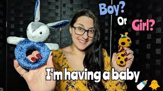 OMG I'm Having a Baby!!!  Announcement and ASMR Baby Haul Triggers