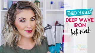 BEACHY WAVES  Bed Head Wave Artist | Deep Hair Waver Iron (Beach Curls How To Tutorial Demo)