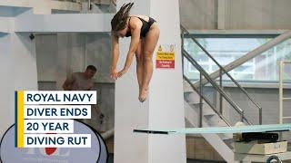 Royal Navy diver ends 20-year title drought at Inter Services diving championships | ACTION