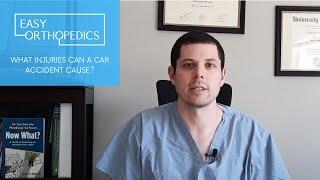 What injuries can a car accident cause?