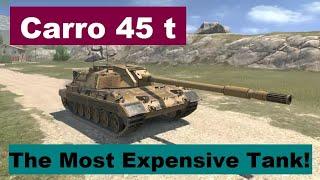 Carro 45 t - First Impressions and Review of Expensive Tank! - Live Stream!  World of Tanks Blitz