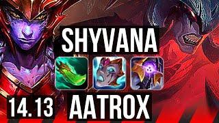 SHYVANA vs AATROX (TOP) | 5k comeback, 700+ games | EUW Master | 14.13