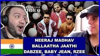 Neeraj Madhav - BALLAATHA JAATHI [Official Video] ft. Dabzee | Baby Jean | ​⁠Rzee | Producer Reacts