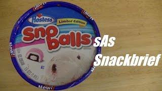 sAs SnackBrief!: Hostess Sno Balls Ice Cream!