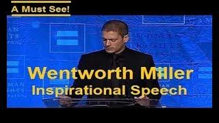 Wentworth Miller Inspiring Speech "HOW TO OVERCOME ANY OBSTACLE"