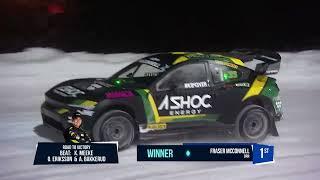 Jamaican driver Fraser McConnell TQ at Day 1 Nitro Rallycross Final in Quebec, Canada!