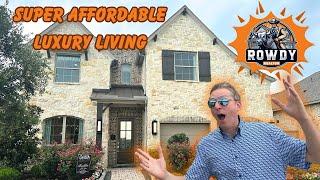 EXCLUSIVE TOUR of MASSIVE New Construction Luxury Homes in HOUSTON TEXAS Beautiful new suburb