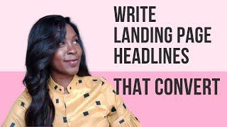 How to write high-converting headlines for your landing page